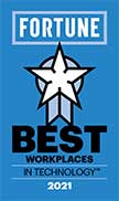 Fortune Best Workplaces in Technology Award 2021 - PTP