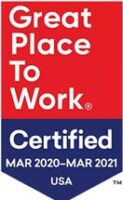 Great Place to Work: March 2020 - 2021 USA - PTP AI Jobs