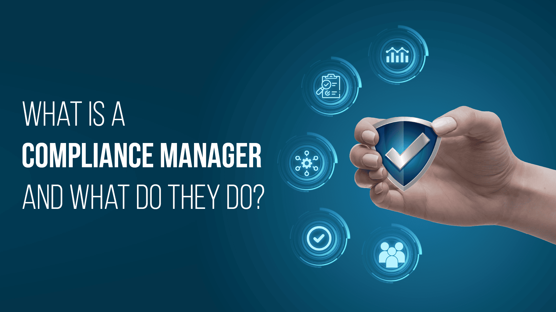 What does a compliance manager do?