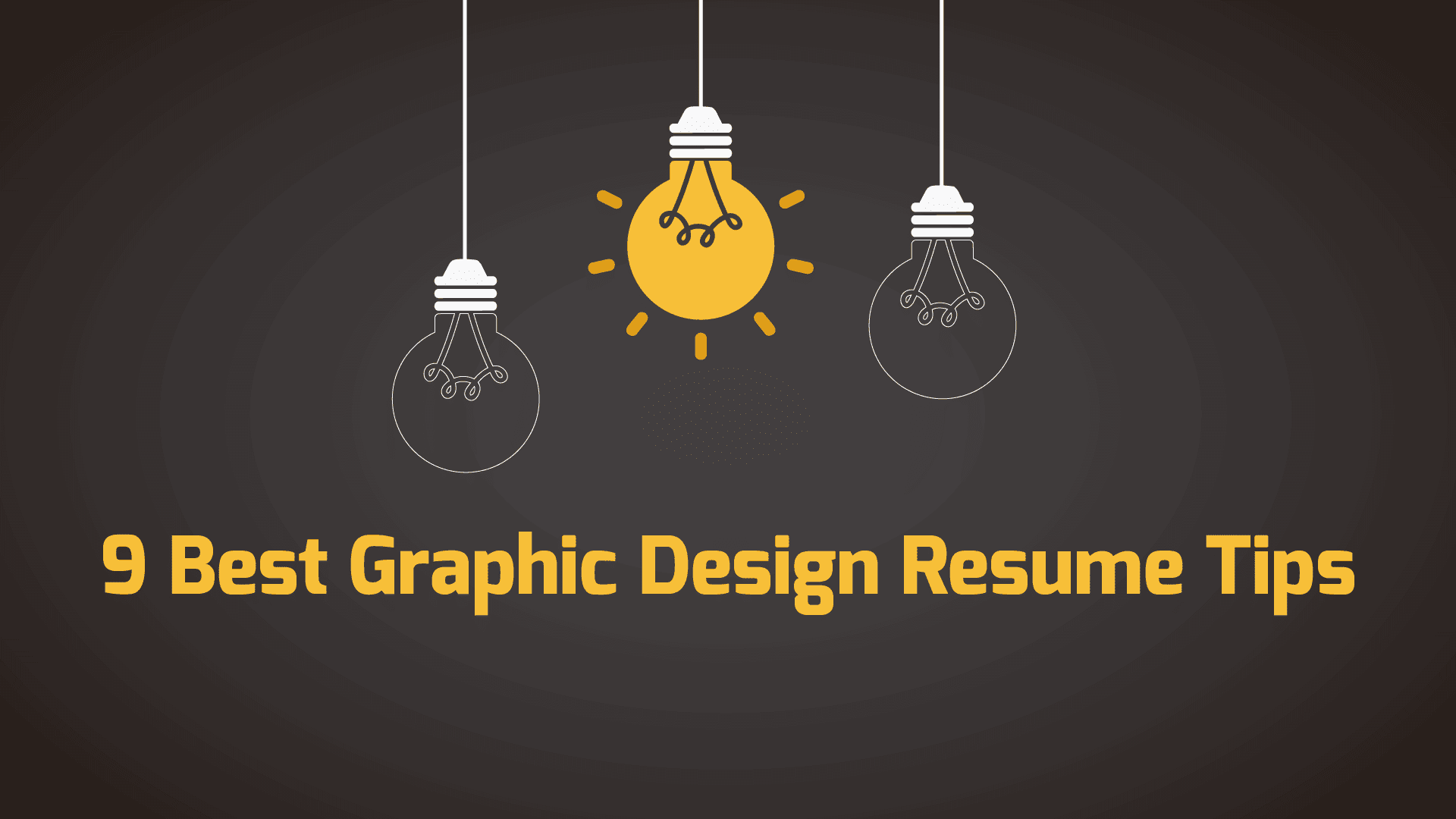 9 Best Graphic Design Resume Tips