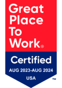 Certified by Great Places To Work for 2023
