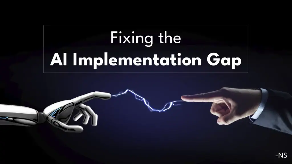 AI Implementation GAP - PTechPartners