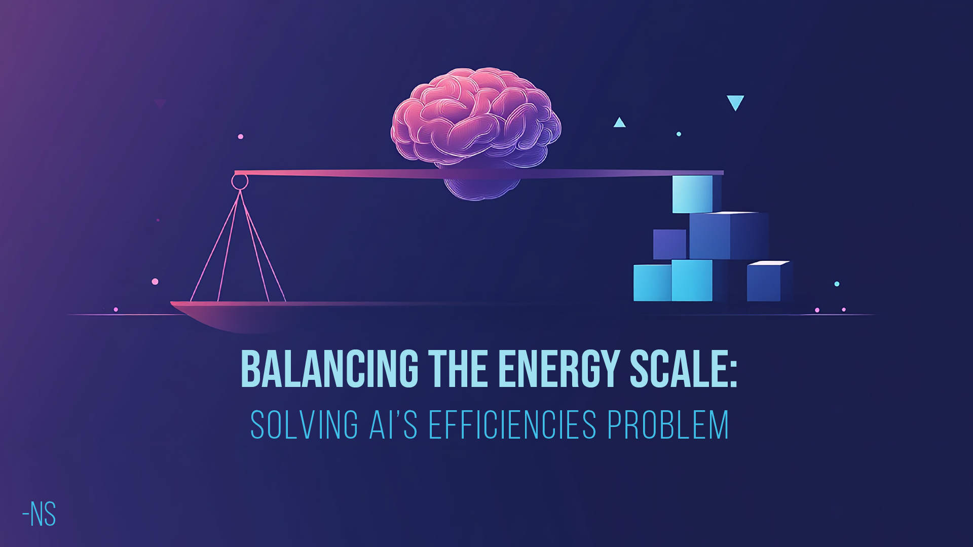 Balancing the Energy Scale: Solving AI’s Efficiencies Problem