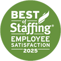 Cleary Rated - 2025 Best of Staffing® Award Winner