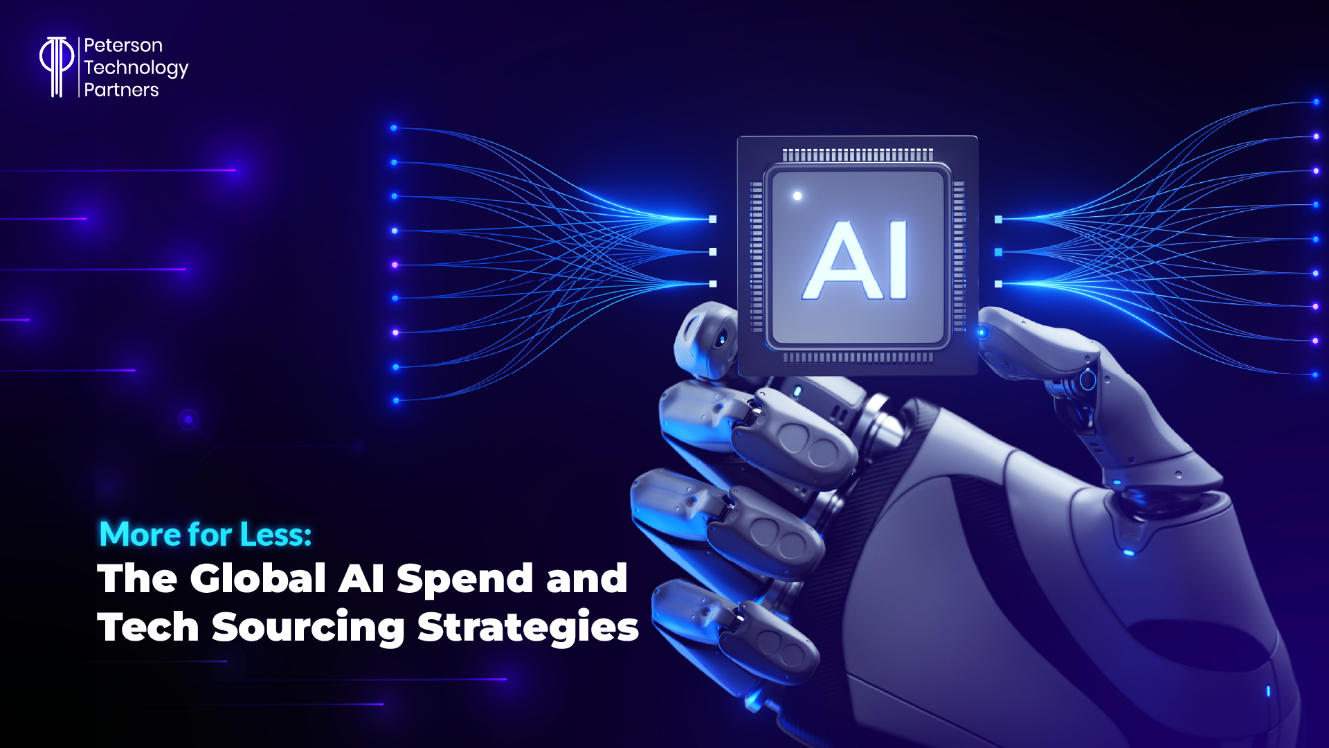More for Less: The Global AI Spend and Tech Sourcing Strategies