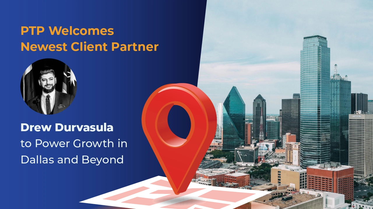 PTP Welcomes Newest Client Partner Drew Durvasula to Power Growth in Dallas and Beyond