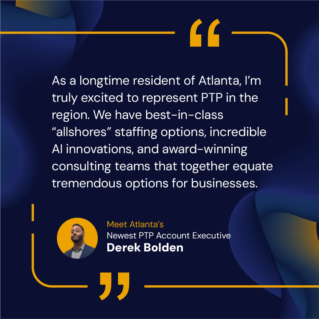 Meet Atlanta’s Newest PTP Account Executive: Derek Bolden