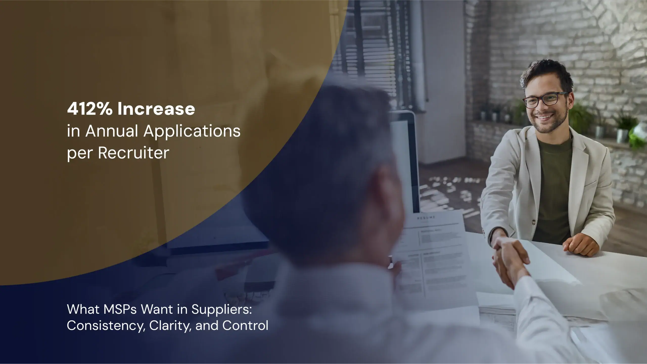 4x increase in applications tests candidate quality vs quantity.