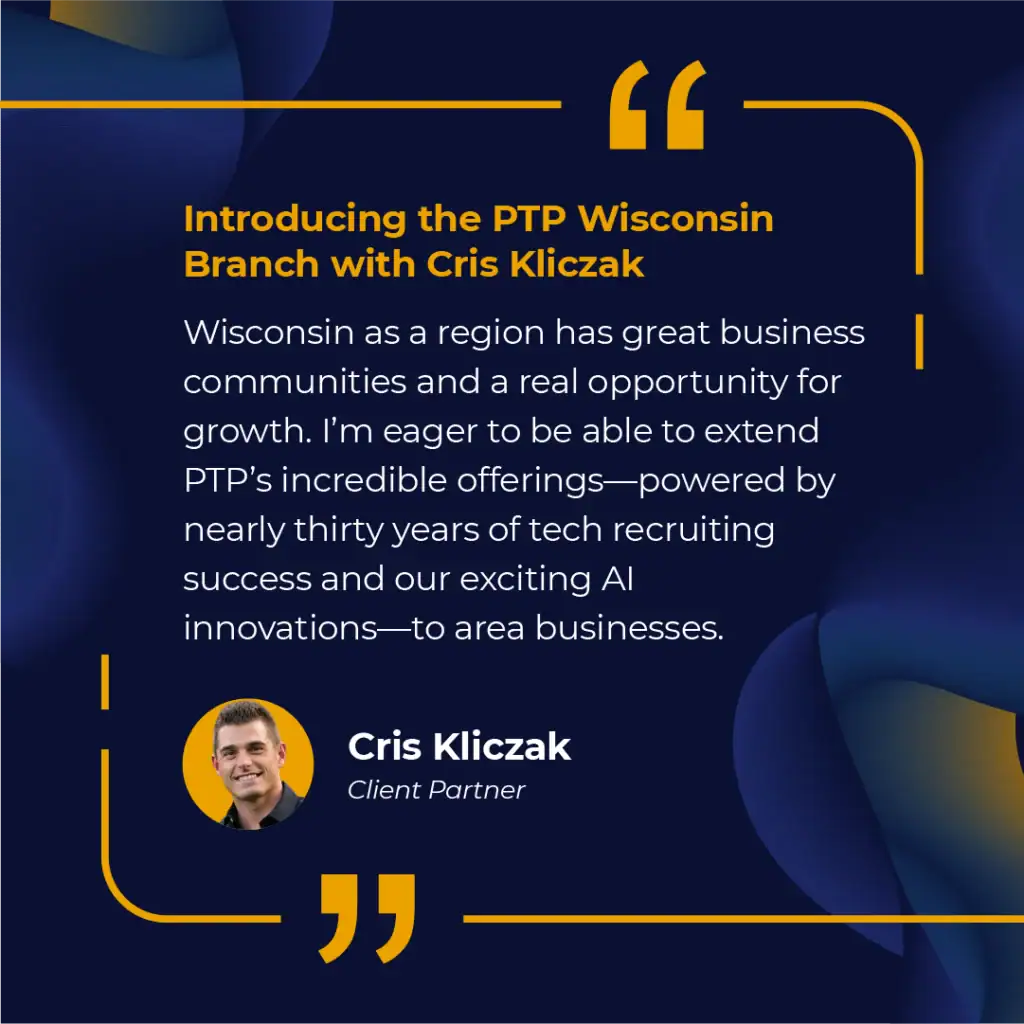 Introducing the PTP Wisconsin Branch with Cris Kliczak
