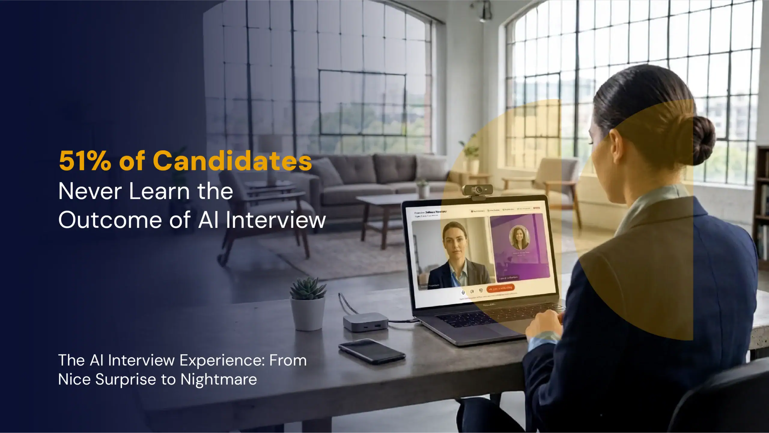 AI hiring process transparency is still falling short with most not learning what happened even after an AI interview.