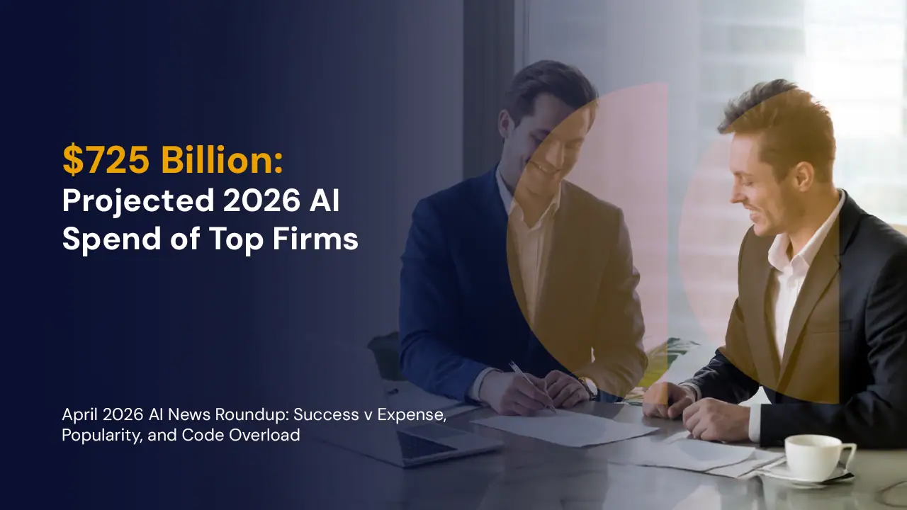 Among the latest AI developments: capex keeps climbing, topping $700B for 2026.