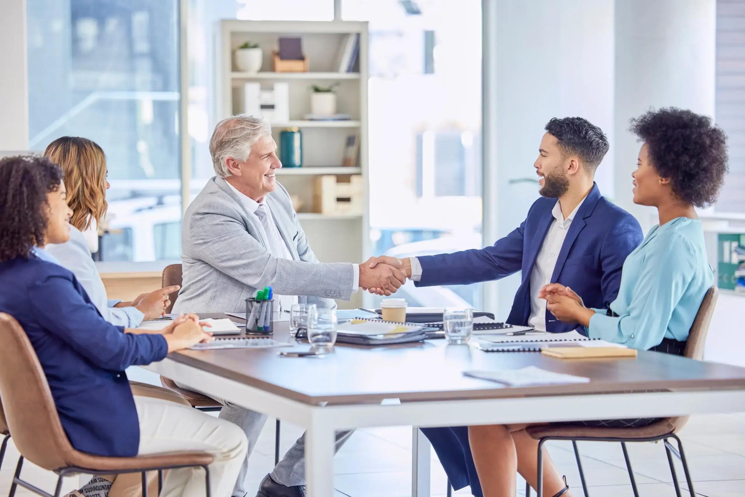 Business leaders and professionals building strategic partnerships, successful hiring outcomes, and long-term workforce relationships in St. Paul, Minnesota with Peterson Technology Partners
