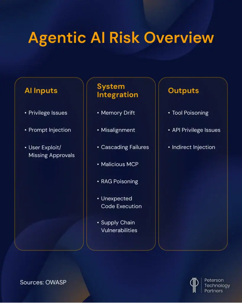 Agentic AI risks